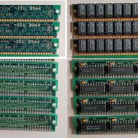 vintage scheda ISA seriale 4 porte + SIMM 30 pin