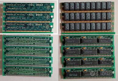 vintage scheda ISA seriale 4 porte + SIMM 30 pin