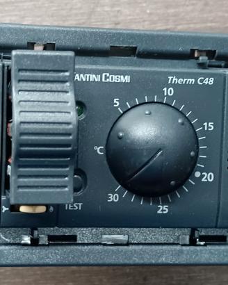Termostato ambiente da incasso Therm C48