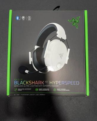 Razer BlackShark V2 HyperSpeed bianca