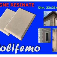 Bugne decorative x esterni casa facciata resinate