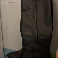 Stivali stile texano in vera pelle