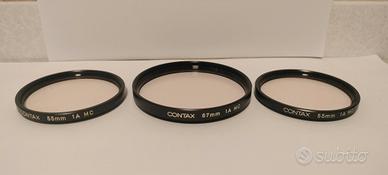 Contax filtri originali diam. 67 e due  diam. 55