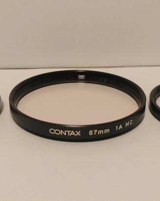 Contax filtri originali diam. 67 e due  diam. 55