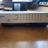 1Digicom Switch 8 Porte 10/100 Mbps colore