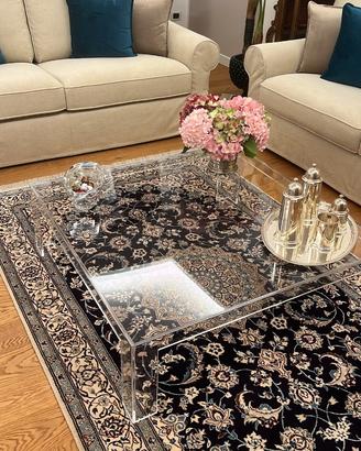 Tavolino Kartell policarbonato quadrato