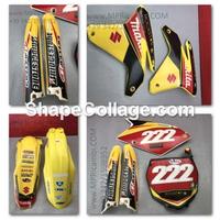 KIT PLASTICHE SUZUKI RMZ 450 2005 2007 RM-Z 2006