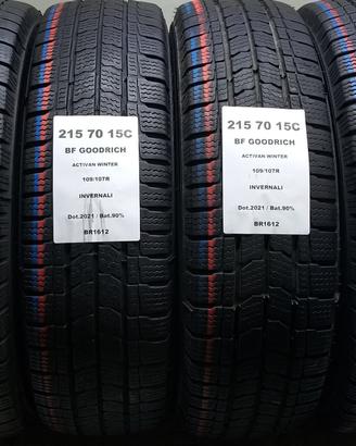 4 GOMME 215 70 15C BF GOODRICH BR1612