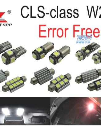 KIT 22 LAMPADE LED INTERNE MERCEDES CLS C218 W218 