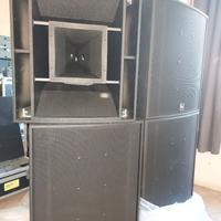 4 Electrovoice frx640 PI + flight case