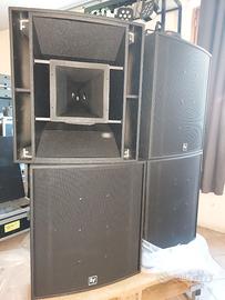 4 Electrovoice frx640 PI + flight case