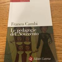 Le pedagogie del Novecento di Franco Cambi