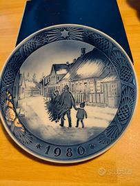 Piatto Royal Copenaghen 1980 originale