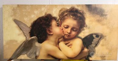 Quadro XXL Angeli Bouguereau stile classico