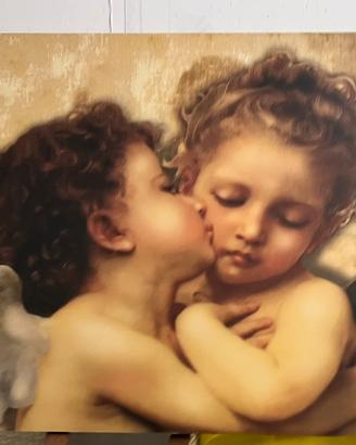 Quadro XXL Angeli Bouguereau stile classico
