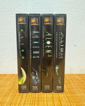 Alien quadrilogia VHS