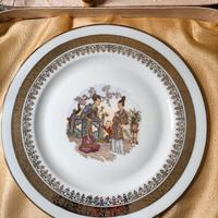 servizio piatto da dolce con posate GIAPPONESE