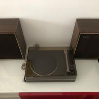 Giradischi Philips con casse