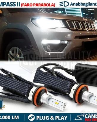 Kit Lampadine LED H11 per JEEP COMPASS 2 CANbus