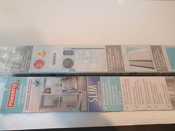 NUOVE Zanzariera porte Powerfix SLIM alluminio