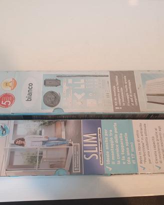 NUOVE Zanzariera porte Powerfix SLIM alluminio