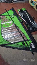 Kit windsurf RRD vela+albero+boma
