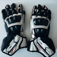 Guanti moto in pelle Spidi Carbon Tech 2022 bianch