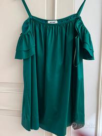 Camicetta Moschino verde brillante molto carina