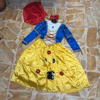 Vestito Carnevale Biancaneve