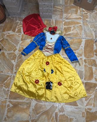 Vestito Carnevale Biancaneve