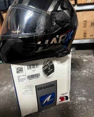 Casco Shark SKWAL 2 TRION black chrom