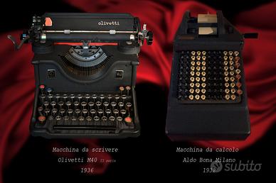 Lotto Calcolo & Scrittura anni '30