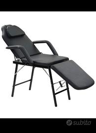 Lettino da Massaggio Portatile 185x78x76 cm