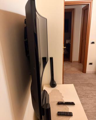 Pacco tv+casse+lettore dvd+subbufer