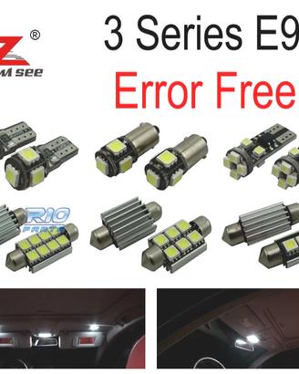 KIT 21 LAMPADE LED INTERNE BMW SERIE 3 E92 COUPE M