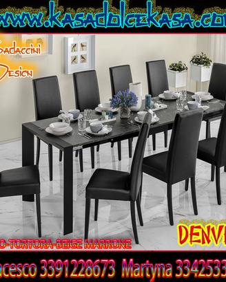 Sedia Denver Ecopelle
