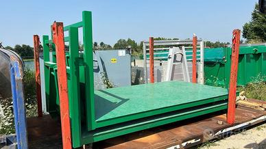 CONTAINER SCARRABILE NUOVO A PIANALE SENZA SPON