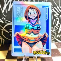 My hero academia Ochaco Uraraka sexy shiny card