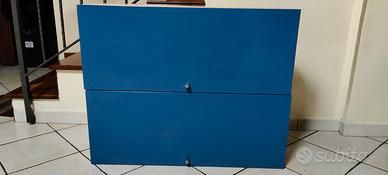 Coppia di Pensili orizzontali blu