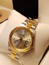 orologio pryngeps acciao e oro
