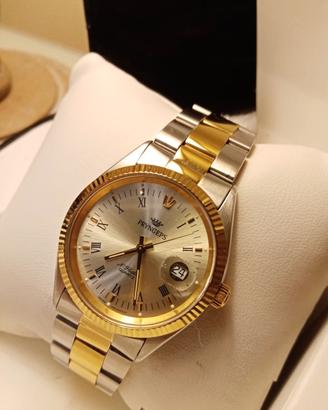 orologio pryngeps acciao e oro