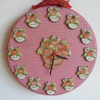 Orologio parete cucina stile Country CM.35 vintage