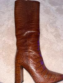 Stivali alti vera pelle