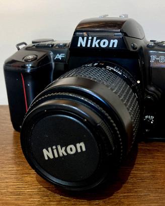 Nikon F601 analogica con pellicola 135mm 35-80