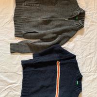 Due maglioni lana BENETTON tg.M