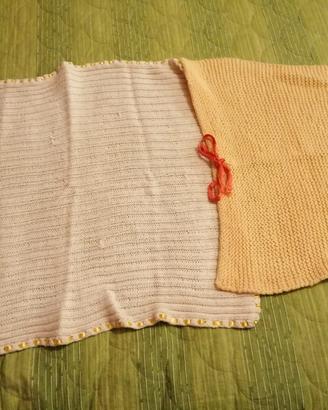 Set di coperte fatte a mano