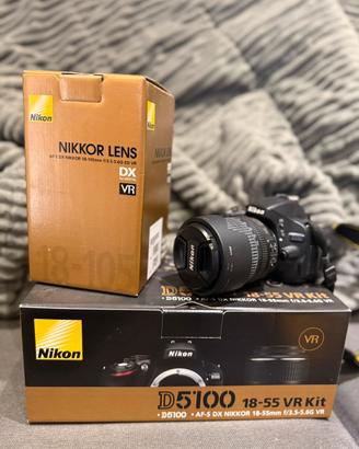 Nikon D5100+AF-S 18-105mm VR+Microfono Nikon ME-1