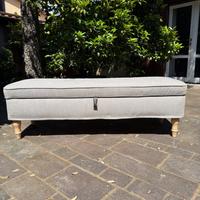 Pouff panca fondo letto contenitore 145cm