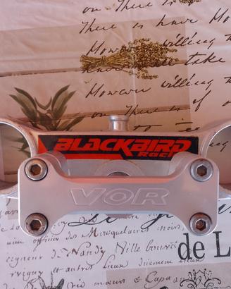 Piastra forcella superiore moto enduro/cross