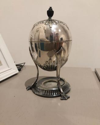 cuoci uova/ porta candele e bruciatore per cera